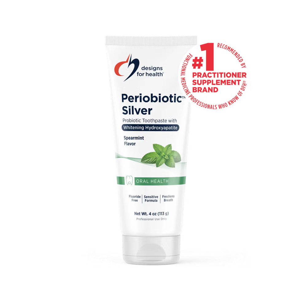 Designs For Health - PerioBiotic Silver Mint 4 oz (113 g) paste