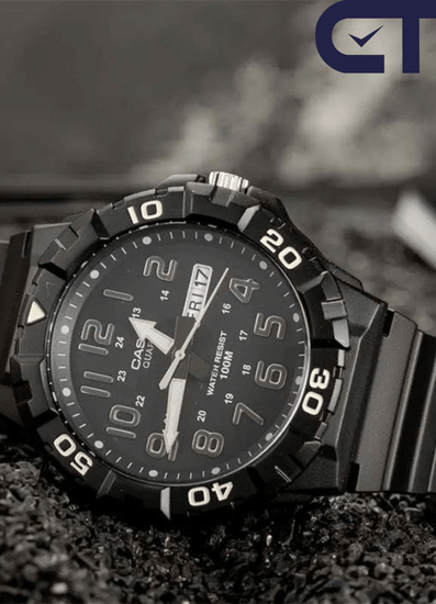 CASIO MRW-210H-1A — спортивные аналоговые часы с крупным корпусом