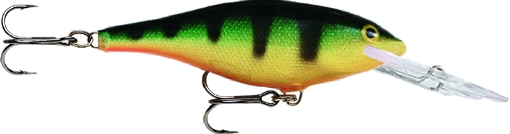 Воблер RAPALA Shad Rap 08 /P /плавающий/ 1,5-3,3м, 8см, 11гр