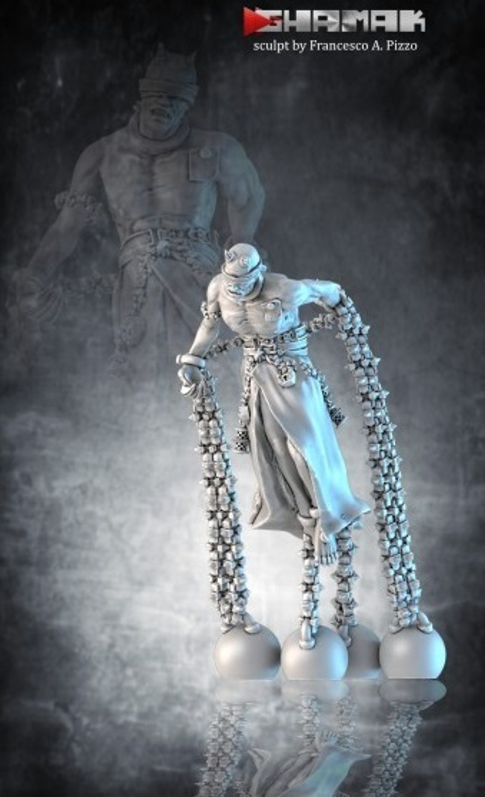 Inquisition Daemonhost Демонхост №1 миниатюра для dnd, днд, pathfinder, фентези, Настольная игра, НРИ, Варгейм, РПГ