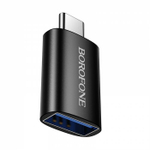 OTG адаптер Borofone BV26C Type-C штекер на USB гнездо USB3.0