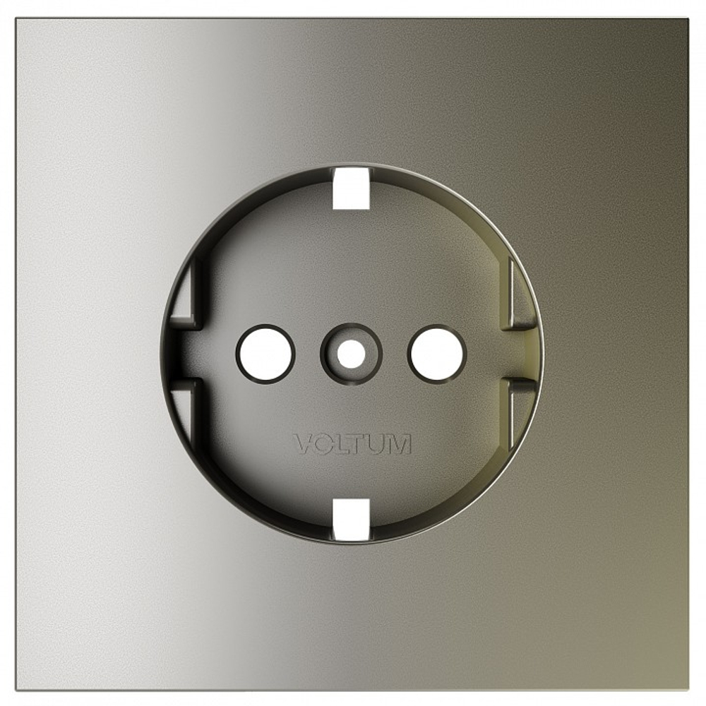 Накладка для розетки с заземлением Voltum S70 VLS000604