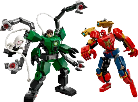 Конструктор LEGO Marvel 76338 Mech Battle: Spider-Man vs. Doc Ock