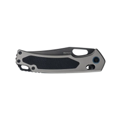 Нож складной SRM 9203-AK2 Retriever Black (140Cr Laminated, Grey Aluminum/Black G10)
