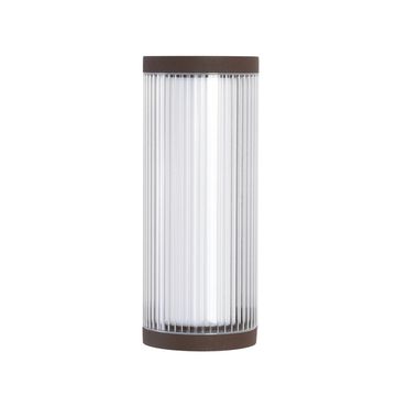 Настенный уличный светильник 12W 3000K 7180/12WL коричневый CORTENA Odeon Light