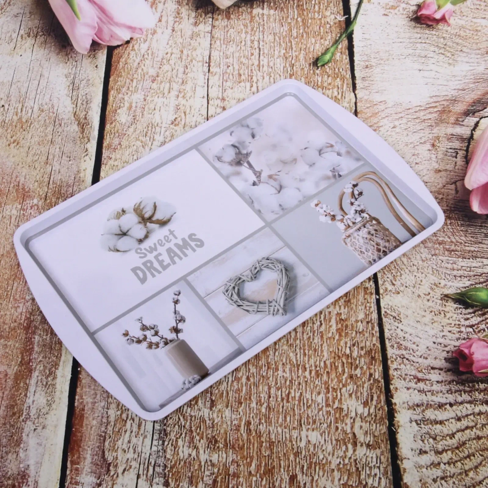 Поднос жестяной «Sweet dreams» 38*24см