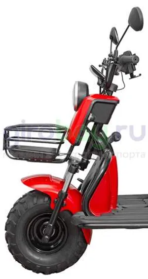 Электротрицикл IKINGI SIBTRIKE T3 Pro MAX 1000W (60V/30Ah) - Красный фото №16