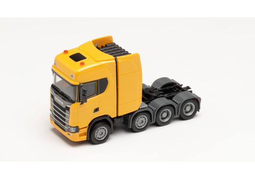 Тяжелый тягач Scania CS HD, желтый