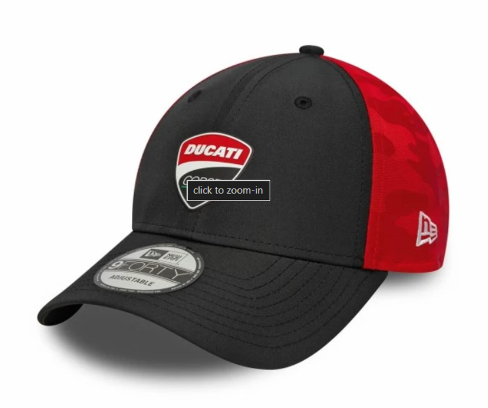 Ducati Corse Кепка черно-красная 987801055