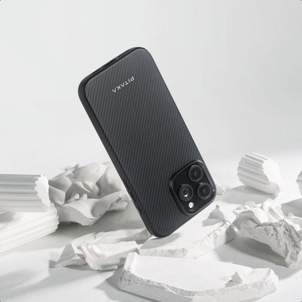 Чехол Pitaka Military-Grade Pro Maxtective для iPhone 16 Pro Max, Черный | Twill