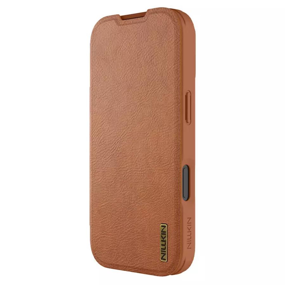 Кожаный чехол-книжка Nillkin Leather Qin Pro для iPhone 17 Pro