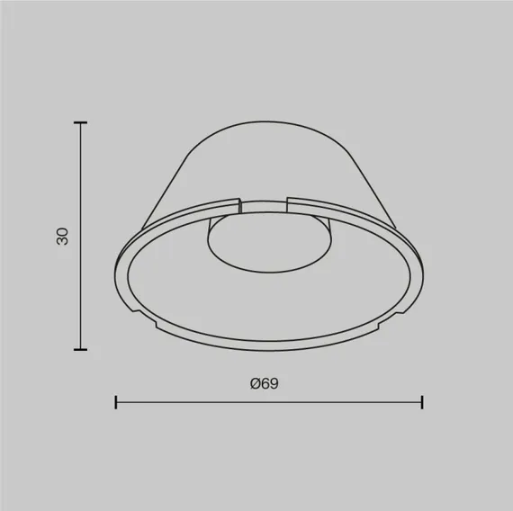 Линзы Focus Led LensD69-15 Maytoni