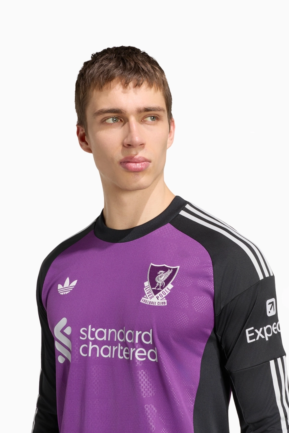 Футболка adidas Originals Liverpool FC 26/27 Away Goalkeeper - фиолетовый