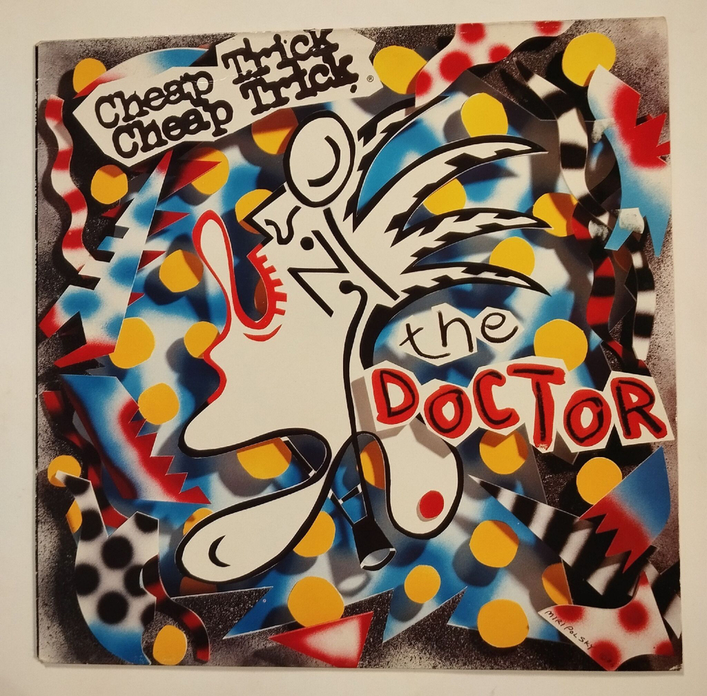 Винтажная виниловая пластинка LP Cheap Trick The Doctor (Holland 1986)