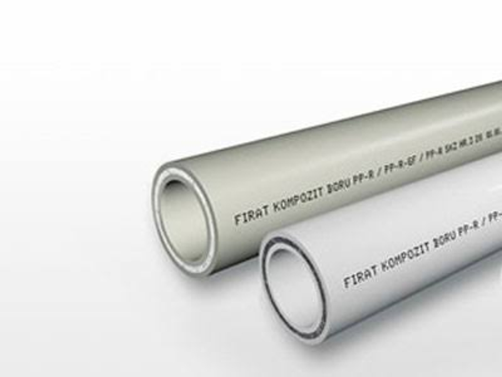 Труба стекловолокно PN25 Ду 32х5.4 серая FIRAT (кор.уп)