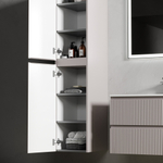 Шкаф-пенал Sancos Snob R подвесной, Doha Soft 350х350х1650, арт. PSNR35SM