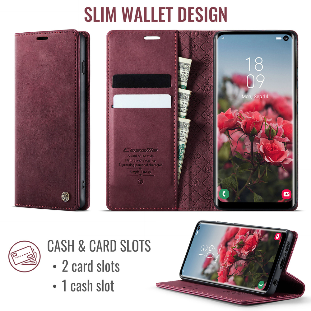 Чехол-книжка CaseMe RFiD Samsung Galaxy S10