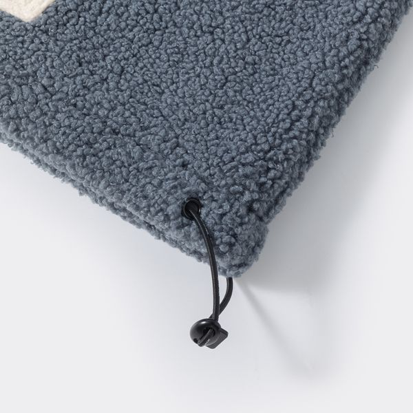 Худи Little Lamb серо-синий/белый - фото 5