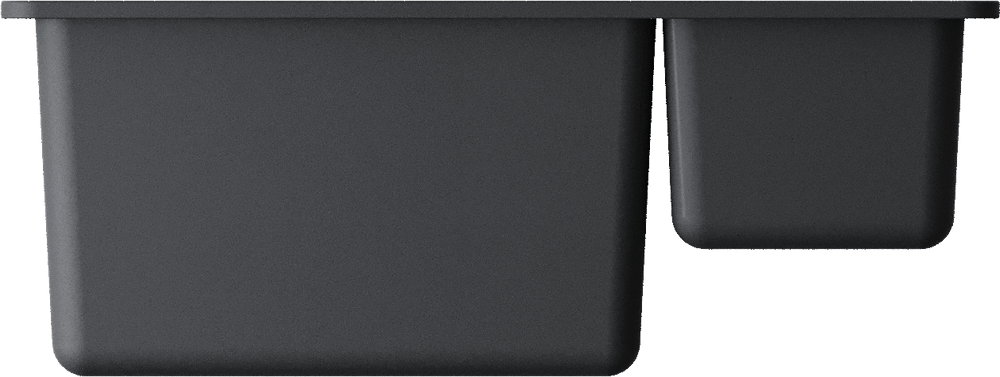 Мойка Omoikiri Kata 55-2-U-BL Artgranit/черный