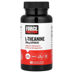 Force Factor, L-теанин, 200 мг, 60 вегетарианских капсул