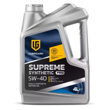 SUPREME SYNTHETIC PRO SAE 5W-40 LUBRIGARD масло