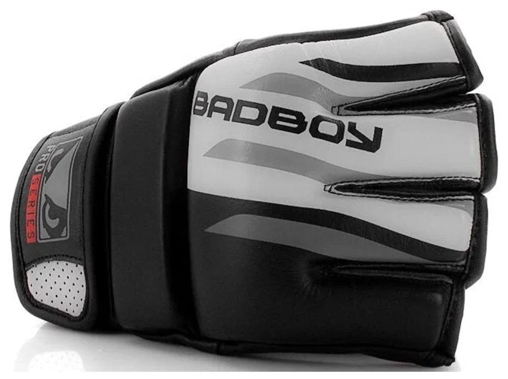 Перчатки для ММА Bad Boy Pro Series Advanced MMA Gloves-Black/White