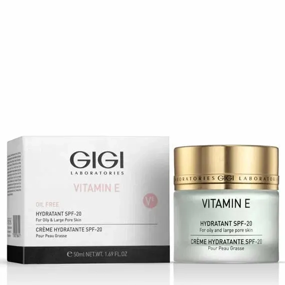 GIGI VITAMIN E Hydratant SPF 20 for oily & large pore skin