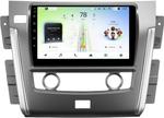 Магнитола для Nissan Patrol Y62 2010-2019 (экран климата внизу) - Teyes CC4L-DTS монитор 9" IPS, Android 14, Быстрая, Snapdragon 662, CarPlay, 4G SIM-слот