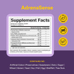 Natural Factors, WomenSense®, AdrenaSense®, добавка для надпочечников, 120 вегетарианских капсул