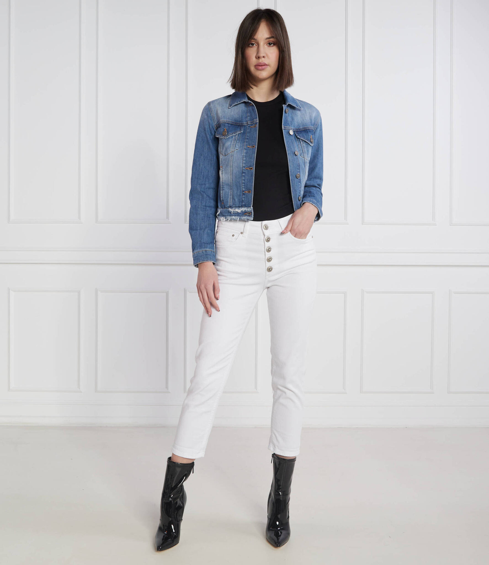 джинсы DONDUP - made in Italy - белый(DP268B BS0030D PTD)