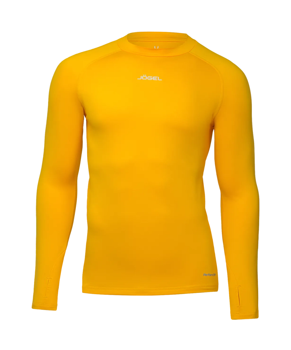 Джемпер компрессионный утепленный CAMP PerFormDRY Baselayer Top Warm, желтый
