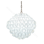 Pendant design lamp Giogali SP 80 by Vistosi (White)