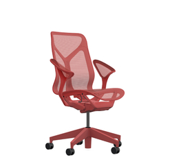 Кресло Herman Miller Cosm, средняя спинка, цвет Canyon, подлокотники «лепестки» (Leaf)