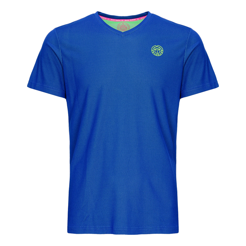 Мужское теннисное поло BIDI BADU Ted Tech T-Shirt Men - Blue
