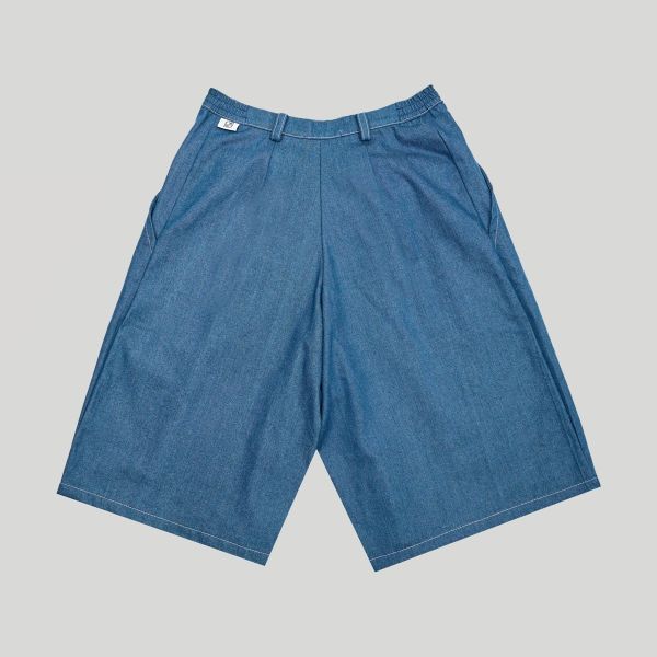 Шорты Baggy Bermuda Denim синие - фото 7