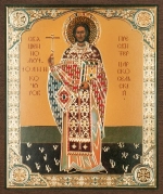 Икона "Иоанн Кочуров (Царскосельский)" 10х12 на МДФ-6 (1012-1484Ф)