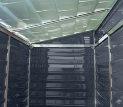 Сарай из поликарбоната Palram SkyLight Pent 4x6 grey
