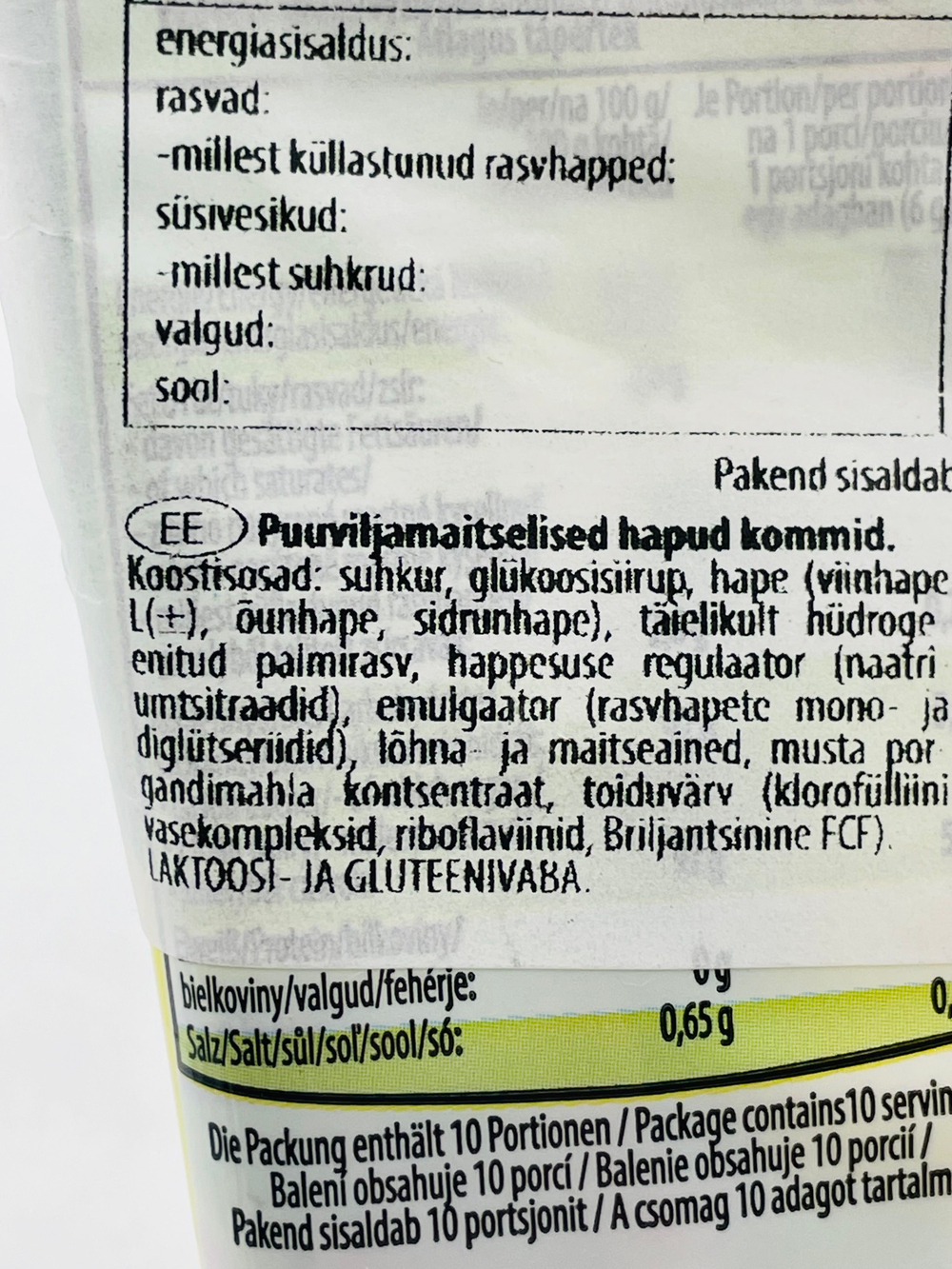 Конфеты Pez Sour Mix кислый микс, 60 г (Австрия)