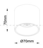 Накладной светильник Maytoni Alfa LED C064CL-L12W4K