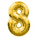 Цифра "8" (цвет на выбор) 1 шт