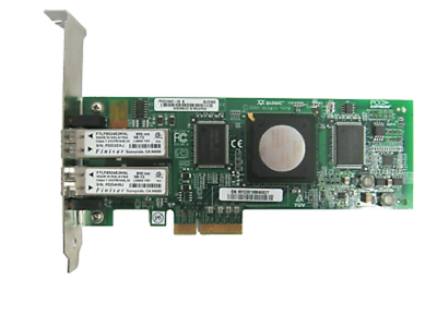 Контроллер QLogic 4Gb DP FC HBA, x4 PCIe, LC multi-mode optic PX2510401-54 B