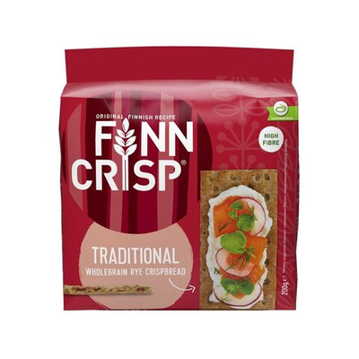 Хлебцы Finn Crisp Traditional традиционные ржаные 200 г (Из Эстонии)