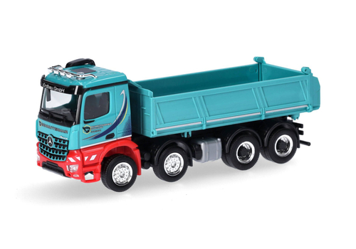 Самосвал Mercedes-Benz Arocs M трехсторонний  4-осный "Schmuttermair" (Бавария/Дазинг)