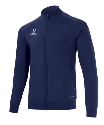 Джемпер тренировочный на молнии JÖGEL PREMIER PerFormDRY Training FZ Jacket, темно-синий