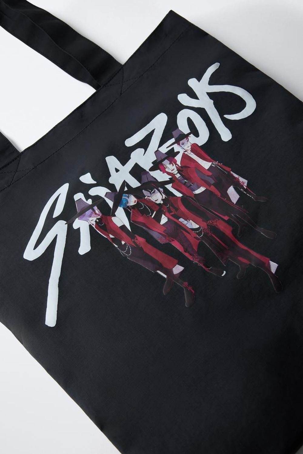 ZARA СУМКА-ШОПЕР KPOP DEMON HUNTERS™ NETFLIX ©, ЧЕРНЫЙ