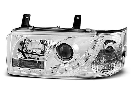Передние фары daylight chrome для VW T4