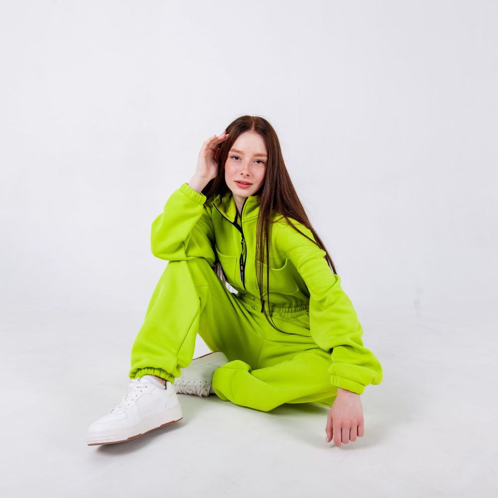 Комбинезон c капюшоном унисекс "LIME" подростковый