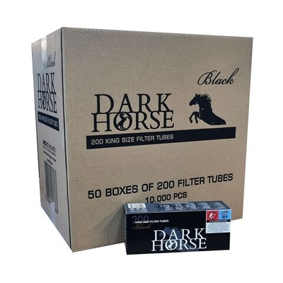 Гильзы для сигарет "Dark Horse" Black 10000шт (Комплект 50х200шт)