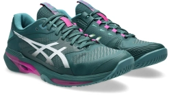 Теннисные кроссовки Asics Solution Speed FF 4 - dark neptune/white