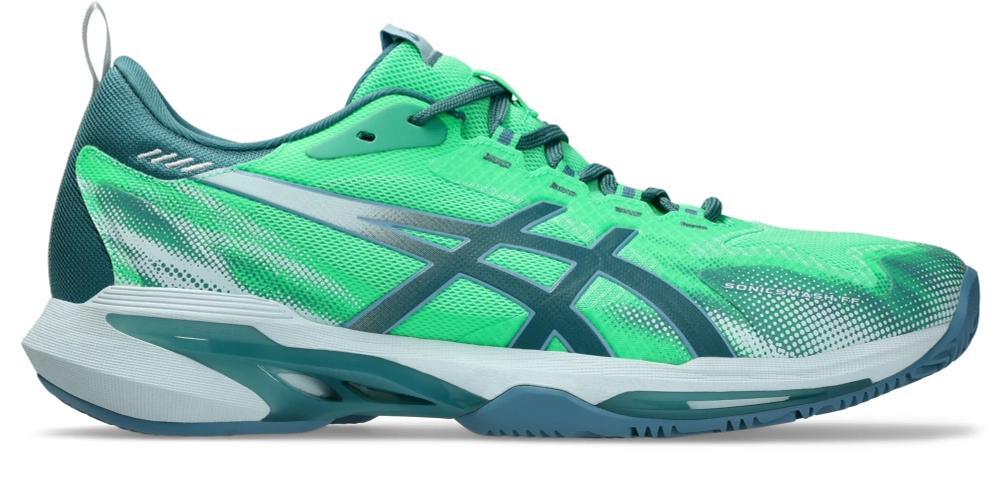 Мужские кросовки для Padel Asics Sonicsmash FF - vital green/misty pine